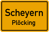 Plöcking in ScheyernPlöcking