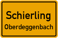 Straßenverzeichnis Schierling Oberdeggenbach