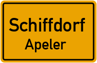 Apeler Straße in SchiffdorfApeler