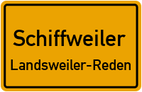 Roter Weg in SchiffweilerLandsweiler-Reden