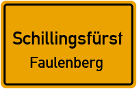 Faulenberg in SchillingsfürstFaulenberg