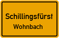 Wohnbacher Straße in 91583 Schillingsfürst (Wohnbach)