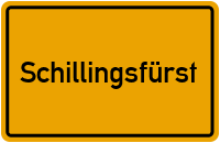 Schillingsfürst in Bayern