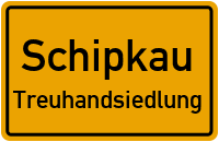 Karl-Schuster-Straße in SchipkauTreuhandsiedlung