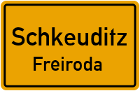 Hauptstraße in SchkeuditzFreiroda