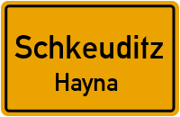Stämmerweg in SchkeuditzHayna