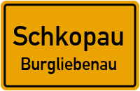 Pfarrgasse in SchkopauBurgliebenau