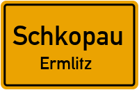 Kirchstraße in SchkopauErmlitz