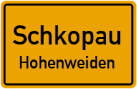 Kirchweg in SchkopauHohenweiden