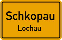 Mühlenstraße in SchkopauLochau