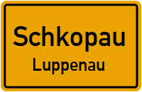 Lössener Straße in SchkopauLuppenau