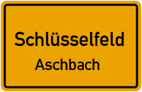 Wegäcker in 96132 Schlüsselfeld (Aschbach)