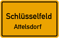 Straßenverzeichnis Schlüsselfeld Attelsdorf