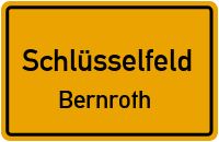 Straßenverzeichnis Schlüsselfeld Bernroth