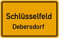 Straßenverzeichnis Schlüsselfeld Debersdorf