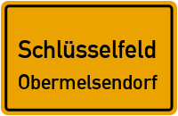 Straßenverzeichnis Schlüsselfeld Obermelsendorf