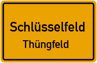 Schlehenweg in SchlüsselfeldThüngfeld