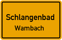 Sperberweg in SchlangenbadWambach