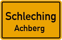 Straßen in Schleching Achberg