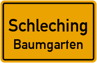 Straßen in Schleching Baumgarten