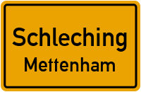 Mühlbachweg in SchlechingMettenham
