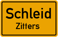 Zitterser Dorfstraße in SchleidZitters