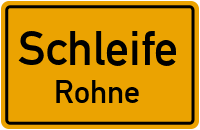 Forstweg in SchleifeRohne