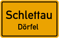 Dorfstraße in SchlettauDörfel