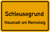 Rennsteig in SchleusegrundNeustadt am Rennsteig
