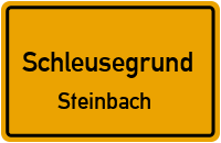 Schönauer Straße in SchleusegrundSteinbach