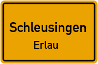 Gartenstraße in SchleusingenErlau