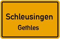 Beckergasse in SchleusingenGethles