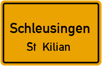 Untere Gartenstraße in 98553 Schleusingen (St. Kilian)