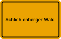 Hochstraße in Schlichtenberger Wald