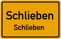 Bahnhofstraße in SchliebenSchlieben