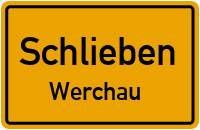 Dorfstraße in SchliebenWerchau