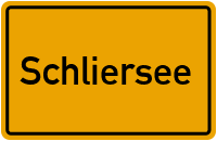 Schliersee in Bayern
