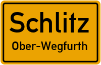 Roter Weg in SchlitzOber-Wegfurth