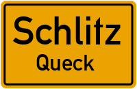 Grebenauer Weg in SchlitzQueck