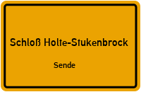Holunderweg in Schloß Holte-StukenbrockSende
