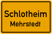 Mehrstedter Dorfstraße in SchlotheimMehrstedt