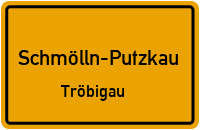 Straße Des Friedens in Schmölln-PutzkauTröbigau