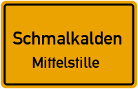 Straße Der Einheit in SchmalkaldenMittelstille