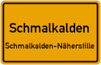 Asbacher Straße in SchmalkaldenSchmalkalden-Näherstille