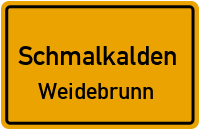 Lotzentaler Weg in SchmalkaldenWeidebrunn