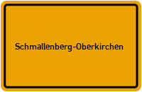 Ortsschild Schmallenberg-Oberkirchen
