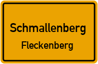 Über der Kirche in 57392 Schmallenberg (Fleckenberg)