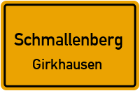 Grenzweg in SchmallenbergGirkhausen