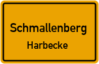 Straßenverzeichnis Schmallenberg Harbecke