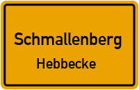 Hebbecke in SchmallenbergHebbecke